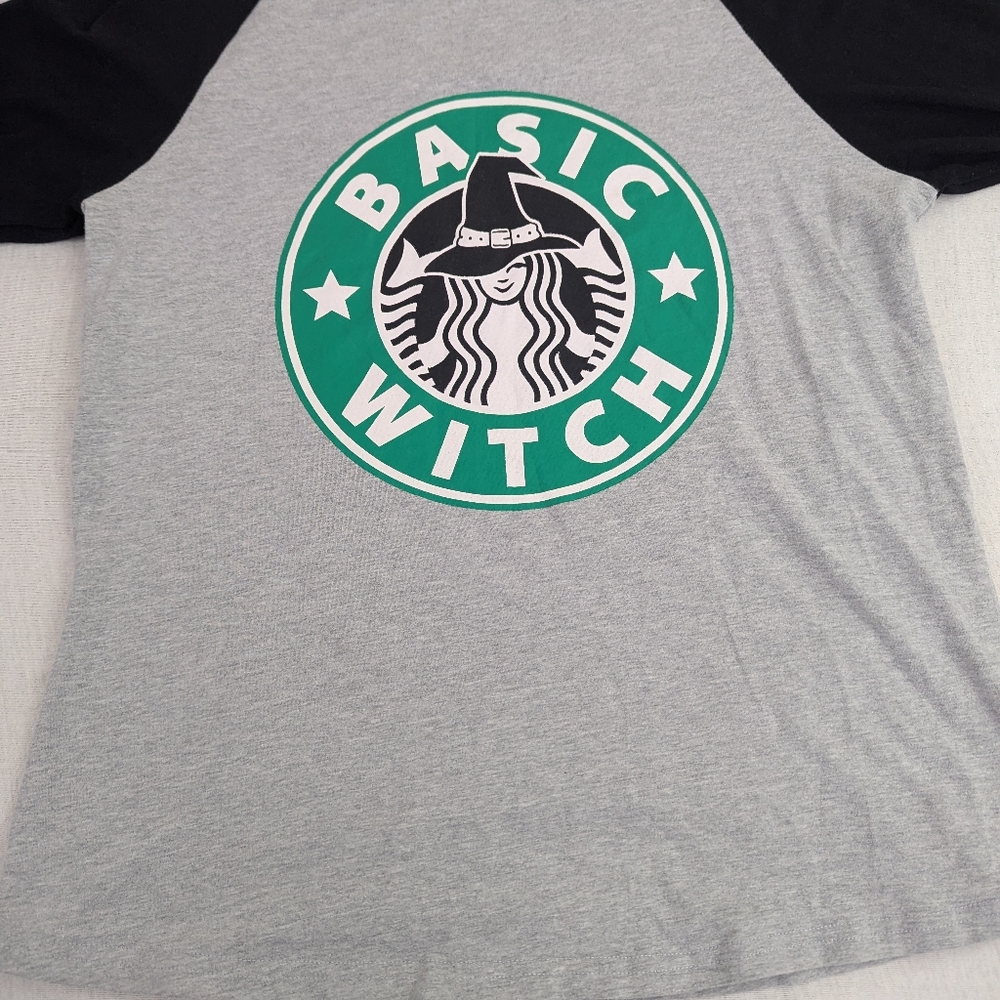 Starbucks Basic Witch Tee Large And 14oz Coffee C… - image 2